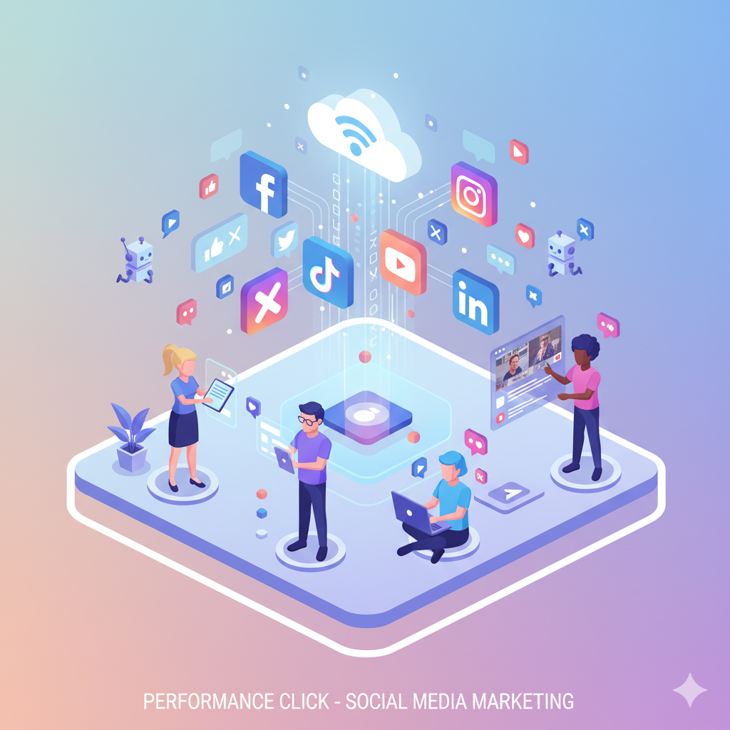 image describes Social media marketing packages